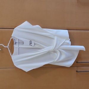 NWT Zara front knot top